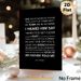 Father's Inspirational Lyric Painting Poster, Minimalist Black & White Typographic Poster, Thought-provoking Motivational Words, Ideal For Bedroom_maomaolike.com