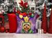 Yorkshire Terrier King Of Mardi Gras Throw Pillow Machine Washable, Indoor Outdoor Decorative Pillow For Couch, Bed Or Patio, 14Hx14W_maomaolike.com