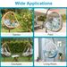 1Pc Egg Chair Cushion Hanging Basket Seat Cushion Thicken Soft Egg Swing Chair Pad Hanging Egg Chair Cushion With Headrest_maomaolike.com