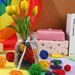 48Pcs Colorful Wicker Rattan Balls Round Heart Shaped Rattan Balls Rainbow Vase Bowl Fillers Aromatherapy Decorative Ball For Table Centerpieces Pride Party Decoration Home Wedding Decor_maomaolike.com
