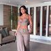 Women's Clothing sweet and spicy style sexy navel baring suspenders high waist wide leg pants suit for women_maomaolike.com