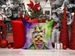 Yorkshire Terrier King Of Mardi Gras Throw Pillow Machine Washable, Indoor Outdoor Decorative Pillow For Couch, Bed Or Patio, 14Hx14W_maomaolike.com