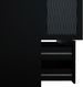 Wooden Armoire Wardrobe Closet With 3 Doors Hanging Rods 4 Drawers Shelves Large Capacity Clothes Storage Cabinet Organization For Bedroom Black 47.24" W X 19.69" D X 70.87 "H -- 2 Packages_maomaolike.com