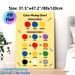 Color Mixing Chart Painting Poster, Bright Clear Color-mixing Guide Poster, Practical Reference For Learning Color Blending, Ideal For Art Studios And_maomaolike.com