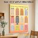 Multiplication Table Math Friends Painting Poster, Cute Cartoon Animal Themed Colorful Multiplication Chart Poster, Practical Math Learning Aid Ideal_maomaolike.com