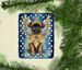 Brussels Griffon My Angel Porcelain Ornament Christmas Tree Hanging Decorations For Home Christmas Holiday, Rectangle, Gift, Multicolor_maomaolike.com
