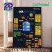 SQL Mindmap Painting Poster, Clear Structured Visual Guide Poster, Informative SQL Concept Reference, Suitable For Home Office, Study Room And Tech_maomaolike.com