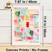 Abstract Geometric Painting Poster, Vibrant Watercolor Mixed Abstract Lines & Shapes Poster, Artistic Uplifting Decor Ideal For Living Room, Office_maomaolike.com