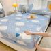 Quilted Thickened Sheet Single Piece Bed Cover Non-Slip Fixed Dustproof Full Wrap Protector For Simmons Mattress_maomaolike.com