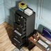 File Cabinet, Vertical Filing Cabinet With 4 Storage Drawers_maomaolike.com