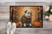 White English Bulldog Fall Doormat Front Door Mat Indoor Outdoor Rugs For Entryway, Non Slip Washable Low Pile, 24H X 36W_maomaolike.com