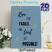 French Inspirational Quote Painting Poster, Soft Blue Minimalist Typography Poster, Uplifting Motivational Message To Boost Mood, Ideal For Home_maomaolike.com