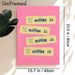Butter Label Themed Painting Poster, Vibrant Retro-style Butter Label Pattern Poster, Playful Kitchen-inspired Decor For Home Kitchen And Dining Area_maomaolike.com