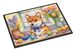 Decorating Easter Shiba Inu Doormat Front Door Mat Indoor Outdoor Rugs For Entryway, Non Slip Washable Low Pile, 24H X 36W_maomaolike.com