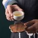 Black Walnut Solid Wood Creative Petal Kung Fu Tea Water Coffee Coaster Personalized Heat-resistant Cup Mat_maomaolike.com