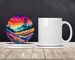 Colorful Yarrow Large Sandstone Coasters Pack Of 4 Absorbent Round Coasters Decor Gifts For Men Or Women, 4 In, Multicolor_maomaolike.com