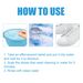Jakehoe Small White Shoe Cleaning Tablets, Sneakers Canvas Shoes Small White Shoes Yellow Decontamination Bright White Cleaning Sheet_maomaolike.com