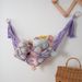 Net Bag Plush Toy Handwoven Lace Hammock Bohemian Tapestry Children's Room Wall Storage_maomaolike.com