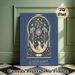 A Midsummer Night's Dream Themed Painting Poster, Elegant Vintage Fantasy Style Poster, Mystical Woodland Fairy & Celestial Design, Ideal For Living_maomaolike.com