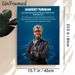 Harriet Tubman Historical Figure Painting Poster, Vivid Illustrated Portrait With Biographical Text Poster, Informative Historical Decor Ideal For_maomaolike.com