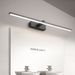 Led Mirror Lights Lamps Waterproof White Black LED Flat Modern Indoor Wall Lamp Bathroom Lighting Make Up_maomaolike.com