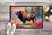 Wood Bison Doormat Front Door Mat Indoor Outdoor Rugs For Entryway, Non Slip Washable Low Pile, 24H X 36W_maomaolike.com