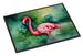 Flamingo Doormat Front Door Mat Indoor Outdoor Rugs For Entryway, Non Slip Washable Low Pile, 24H X 36W_maomaolike.com