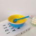 Color-Block Long Handle Ins Cute Girly Ceramic Tableware Coffee Stirring Home Use Spoon Adorable_maomaolike.com