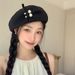 Hot Sale Pearl Berets for Women Girls Thin Cotton Solid Color Octagonal Hat Korean Fashion Versatile Painter Ladies Grace Newsboy_maomaolike.com