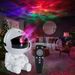 Cross-Border Astronaut Star Projection Starry Sky Atmosphere Night Light Creative Spaceman Laser Nebula Lamp Wholesale_maomaolike.com