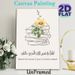 Islamic Verse With Books & Floral Painting Poster, Delicate Watercolor Floral & Line-Art Books Poster, Inspiring Religious Verse Decor Ideal For Home_maomaolike.com