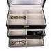 Unisex Sunglasses Sunglasses storage display box Three-layer 18-bit glasses storage display box Household collection box_maomaolike.com