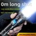New Super Light Long-shot Flashlight Outdoor Patrol Spotlight Long-shot Zoom Aurora Cannon Big Floodlight_maomaolike.com