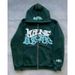Men's Clothing joint trend Gothic punk hip-hop fashion zipper digital printing hoodie_maomaolike.com