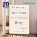Biblical Verse Painting Poster, Minimalist Elegant German Scripture Poster, Meaningful Serene Decor Ideal For Home And Prayer Spaces_maomaolike.com