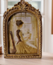 Arched Resin Photo Frame Stand, American And European Style 6inch 7inch 8inch Wall-mounted Picture Empty Frame, Vintage_maomaolike.com