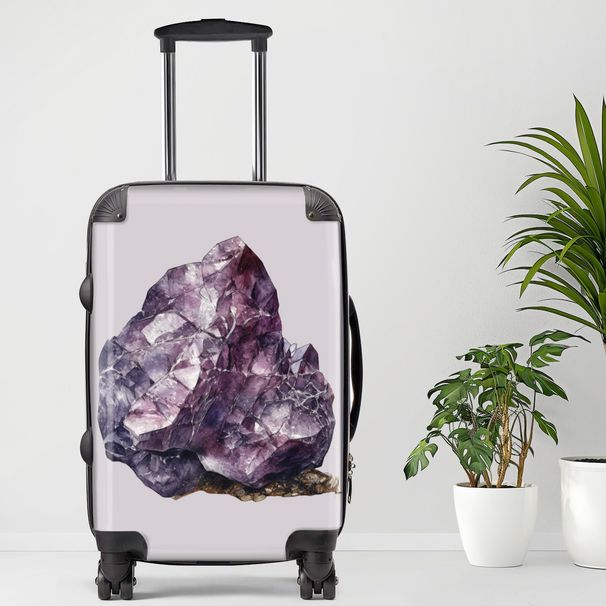 Crystal10 Luggage, 20/24/28 Inch Luggage, Carry-On, Custom Luggage, Luggage Set, Suitcase, Travel, Vacation, Cabin Suitcase, Custom Suitcase, Personalized Luggage_maomaolike.com