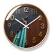 Yipula 7175 Cartoon Household Personalized Living Room Creative Silent Bedroom Round Wall Quartz Clock_maomaolike.com