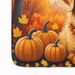 Golden Retriever Fall Memory Foam Kitchen Mat Machine Washable Anti-Fatigue Mat Cushion Comfort Bath Mat Or Kitchen Rug_maomaolike.com