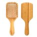 Natural Wood Large Rectangular Massage Hair Comb, Volume Boost Wooden Brush For Long Hair
_maomaolike.com