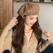Hot Sale Cloth Beret Trendy Painter Korean Style Lattice Octagonal Solid Color Artist Hat Newsboy Cap Ladies_maomaolike.com