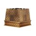 Brass Burner For Home Use, Incense Coil Holder, Great Wall Beacon Tower Antique Style Desktop Decoration, Metal Ornament Craft_maomaolike.com