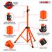 5 Core Speaker Stand Tripod Floor Tall Adjustable Up To 72 Inch DJ Studio Monitor Stands Pole Mount - SS ECO ORG WOB_maomaolike.com