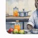 Pit Bull Terrier The Chef Memory Foam Kitchen Mat Machine Washable Anti-Fatigue Mat Cushion Comfort Bath Mat Or Kitchen Rug_maomaolike.com
