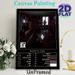 Rent's Due Themed Painting Poster, Dark Sketch-style Eerie Room Scene Poster, Atmospheric Moody Design, Ideal For Bedroom, Living Room And Music_maomaolike.com