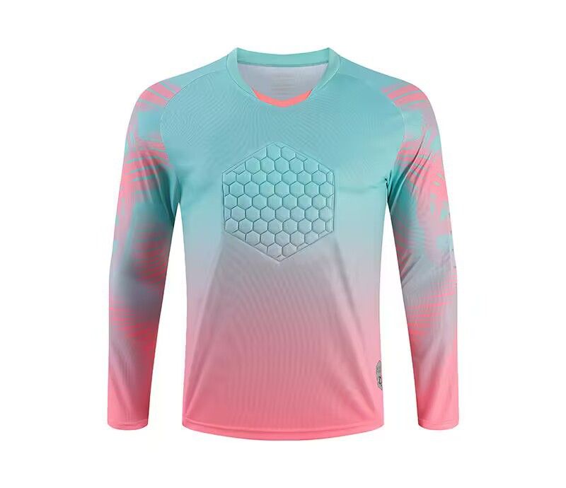 Men's Clothing goalkeeper uniform long sleeve training competition cross-border goalkeeper uniform jersey chest elbow pads football uniform suit_maomaolike.com