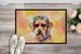 Airedale Terrier Hippie Dawg Doormat Front Door Mat Indoor Outdoor Rugs For Entryway, Non Slip Washable Low Pile, 24H X 36W_maomaolike.com