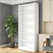 Wood Bookcase, Tall Bookshelf With 6-Tier Open Storage Shelves_maomaolike.com