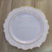 Premium Disposable Tableware Set – Gold Silver Rim Plates, Cutlery Glasses (Elegant Red White, PS Plastic, Perfect For_maomaolike.com