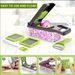 Vegetable Cutter Mandoline Slicer Cheese Grater Food Onion Salad Veggie Chopper With Container - Kitchen Tools Gadgets_maomaolike.com